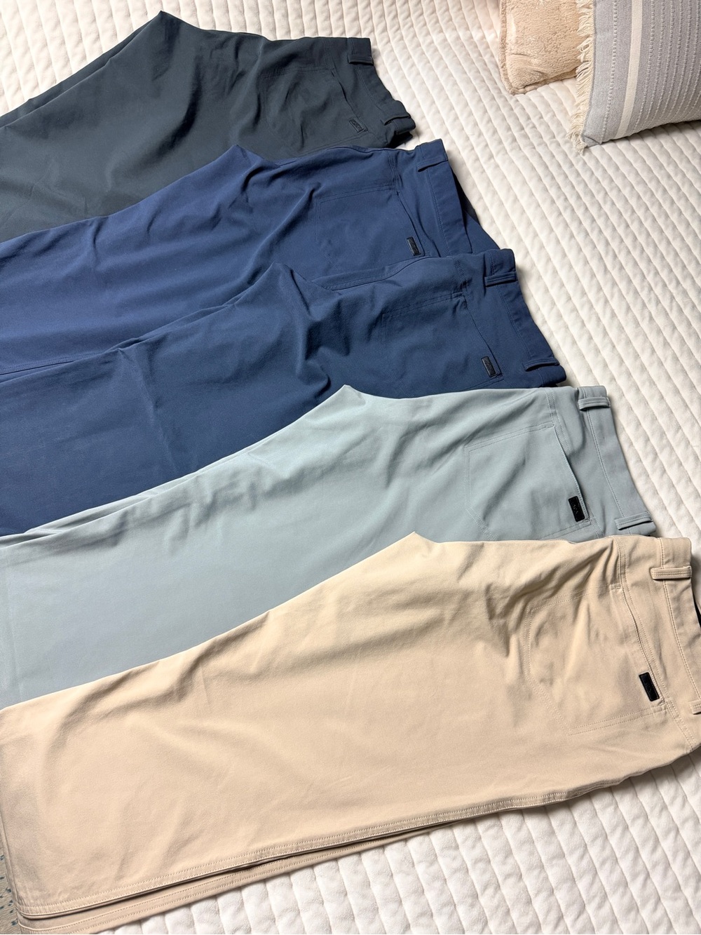 Lot of Greg Norman Performance Stretch Men’s Pants - 2 Navy, Grey, Khaki, Black